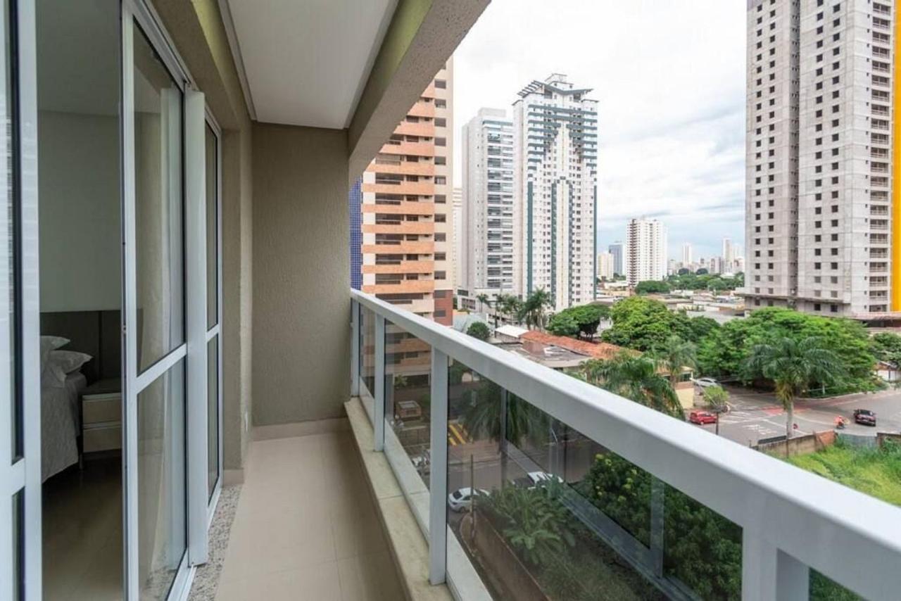 Flat Mobiliado No Edificio The Expression - Setor Bueno - Th505 Leilighet Goiânia Eksteriør bilde