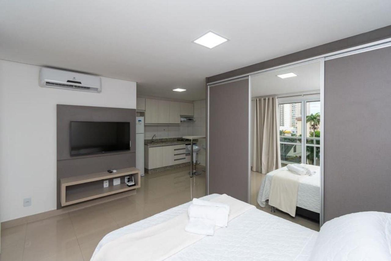Flat Mobiliado No Edificio The Expression - Setor Bueno - Th505 Leilighet Goiânia Eksteriør bilde